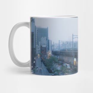 Cyberpunk Train Line Mug